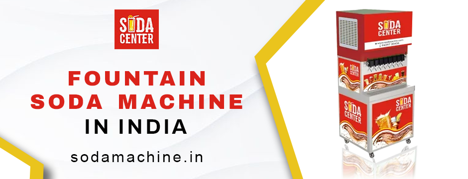 fountain soda machines in India